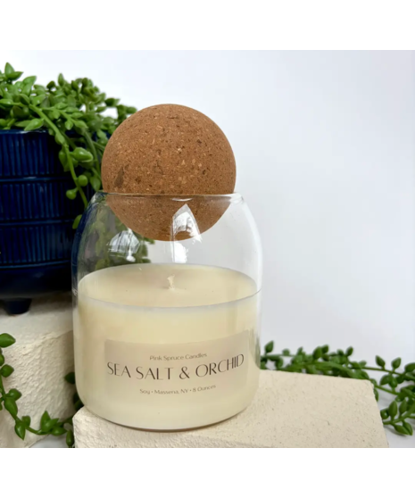 Pink Spruce Candles - 8 oz Candle