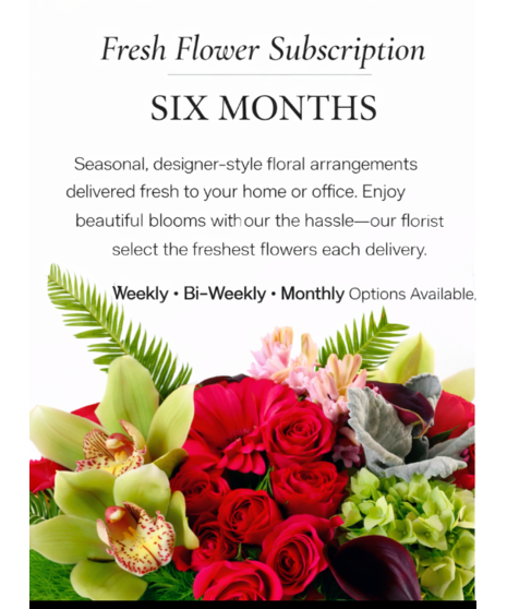 Flower Subscription - 6 Month