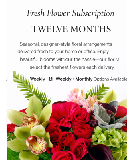 Flower Subscription - 1 Year