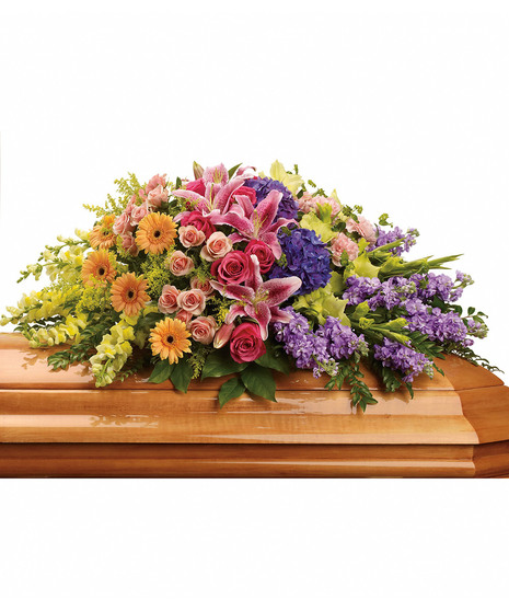 Garden of Sweet Memories - Casket Spray