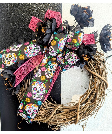 Grapevine Wreath - Simply Spooktacular