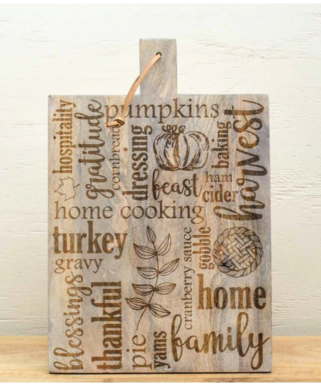Festive Fall Cutting Board