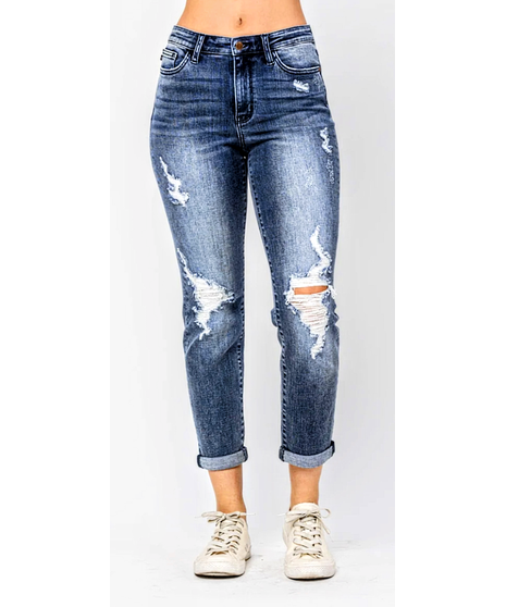 Judy Blue - Hi Rise Destroy Boyfriend Jean