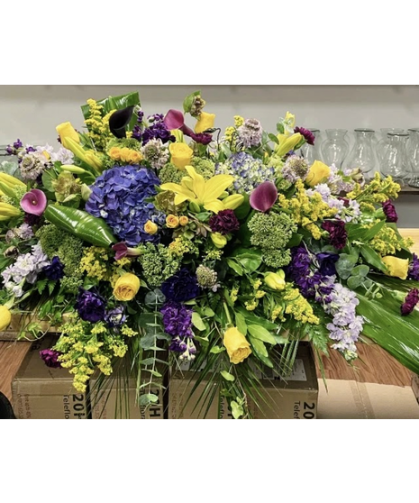 Reflections of Gratitude - Casket Spray