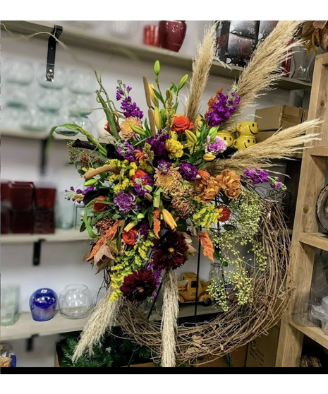 Wild Flower - Standing Wreath
