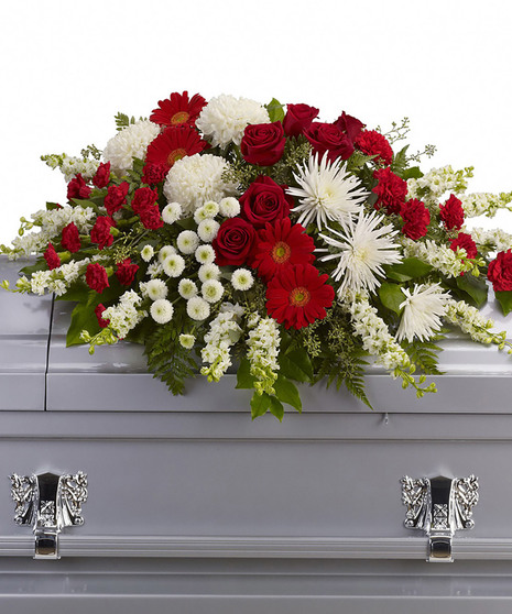 Strength and Wisdom - Casket Spray