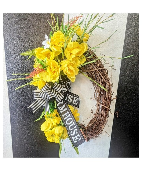 Grapevine Wreath - Farmhouse