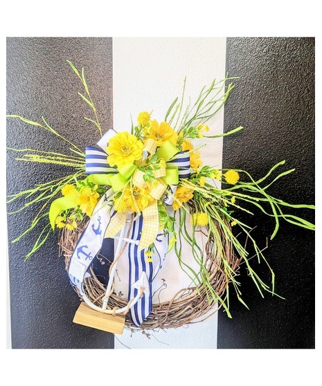 Grapevine Wreath - Lake Life