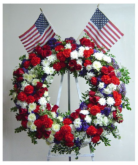 Our Nation's Colors - Standing Wreath