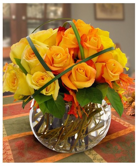 The Festive Fall Roses
