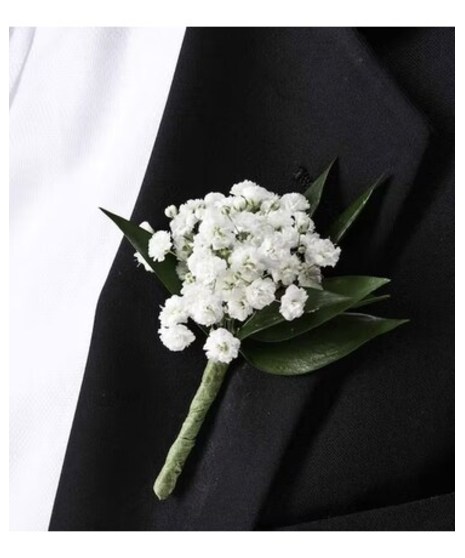 Baby Breath - Boutonniere